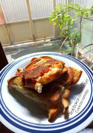 Foto resep Roti Bakar Sosis Mayo