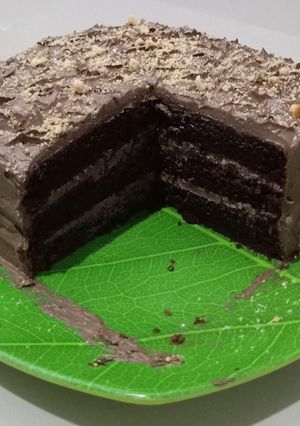 Foto resep 36. All In One Chocolate Cake