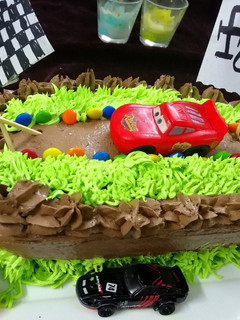 A picture of Choco Malt Cake.