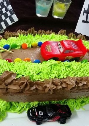 A picture of Choco Malt Cake.