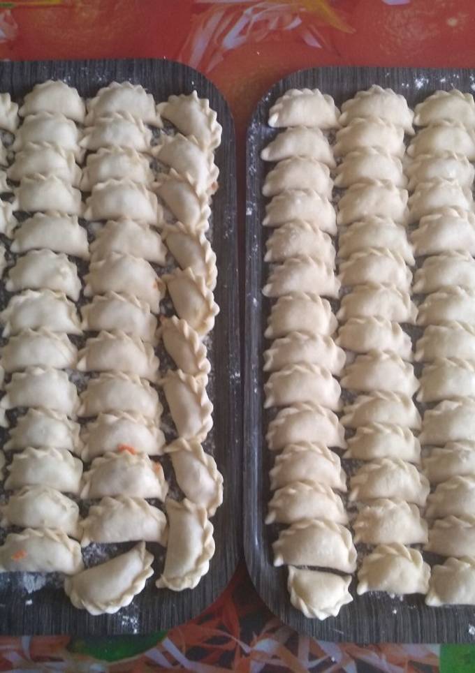 Вареники с капустой
