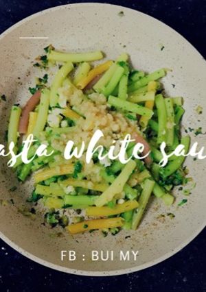 Hình của món Pasta white sauce.