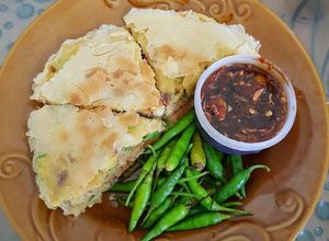 Foto resep 17. Martabak Daging Sambal Cengek