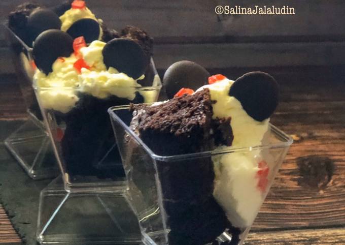 Resipi Brownies Ice Cream Vanila Oleh Salina Jalaludin Cookpad