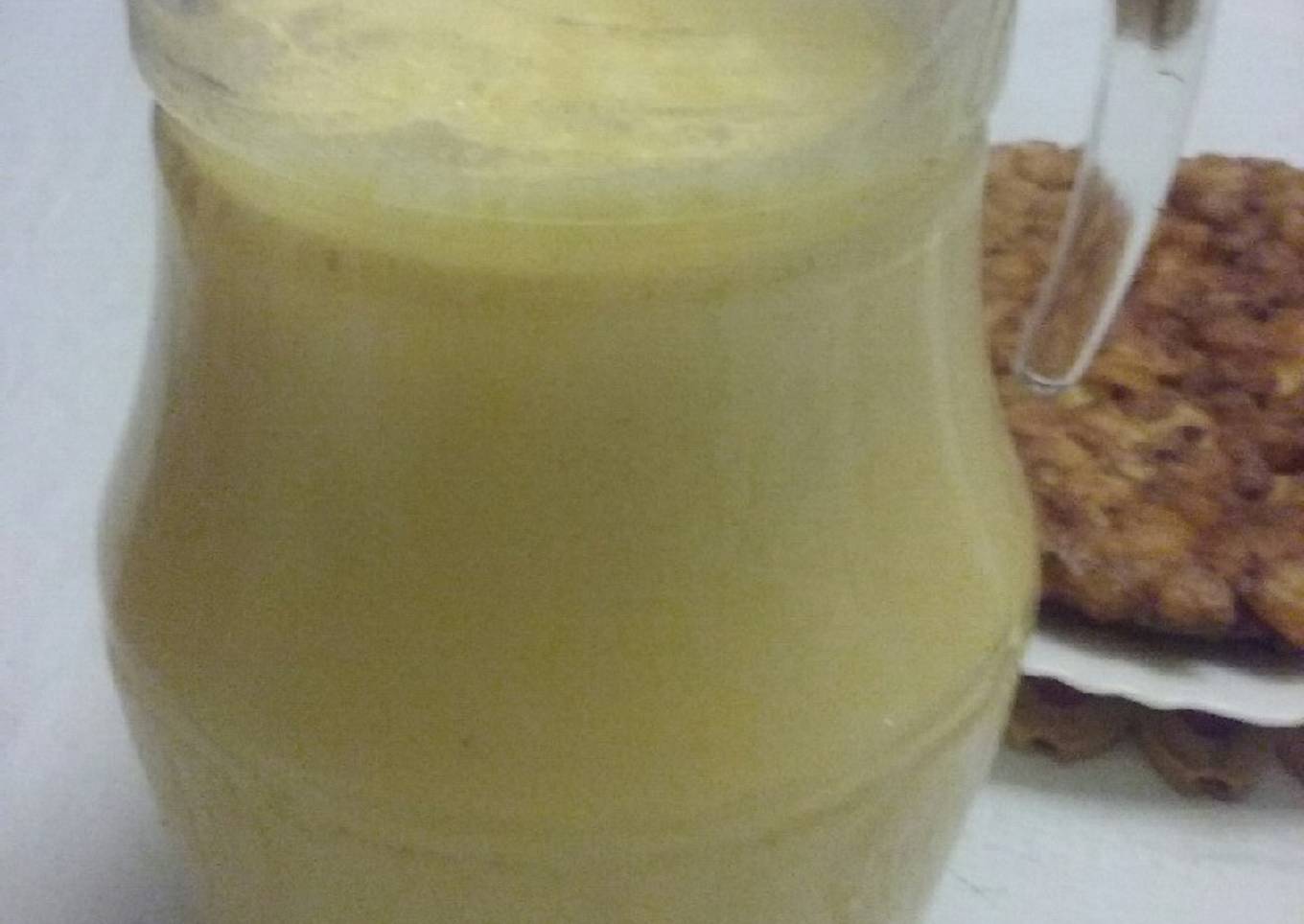 Jus d'ananas et orange