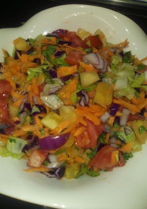 A picture of Mixed salad.