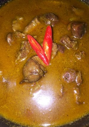 Foto resep Gulai jerohan ayam kampung ala nda’
