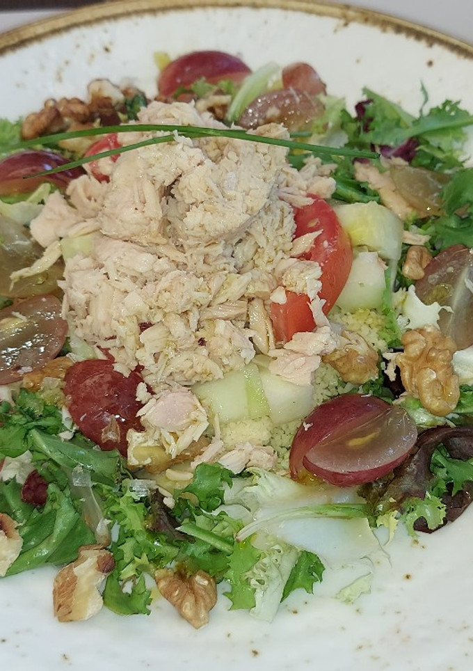 Una foto de Ensalada de cous cous