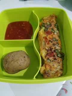 Foto resep Omelette saus madu