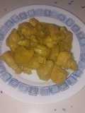 Tacos pollo al curry