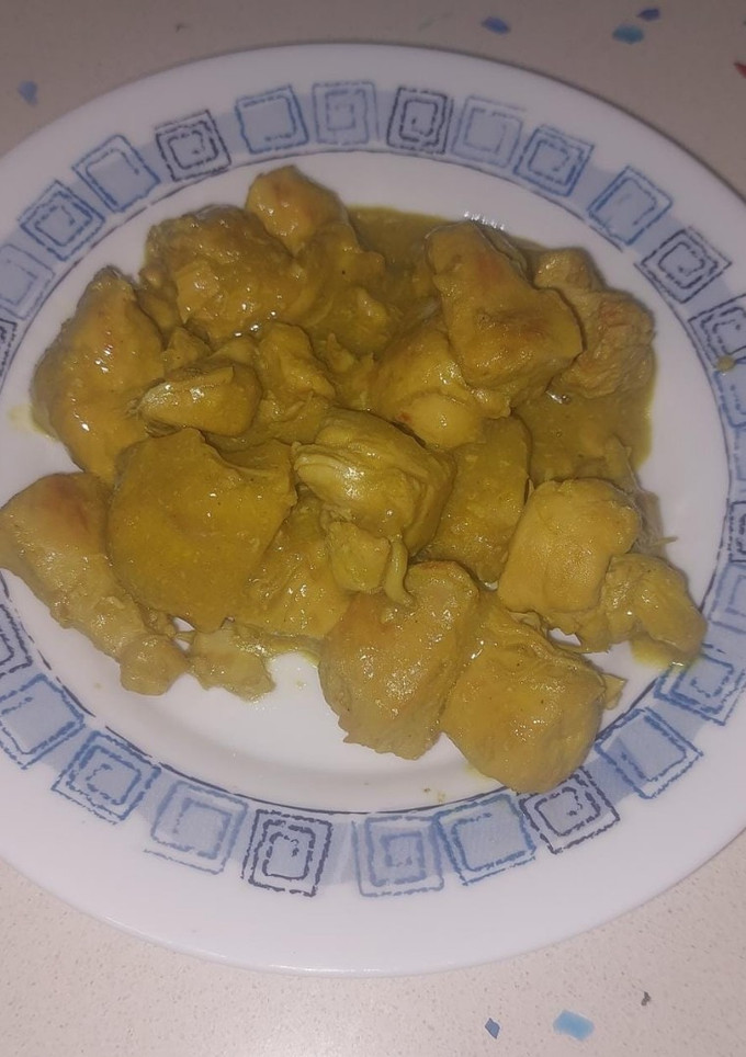 Una foto de Tacos pollo al curry