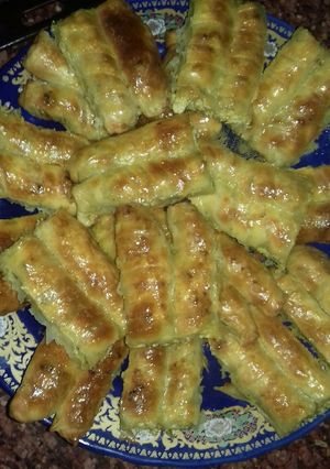 صورة لوصفة بوراك ومحنشات بالعجينة السحرية