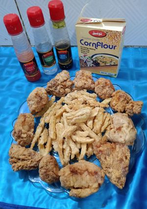A picture of Crispy fried chicken.