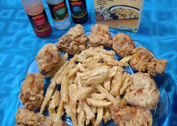 Recipe of Award-winning Crispy fried chicken