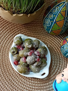 عکسی از دستور زیتون پرورده