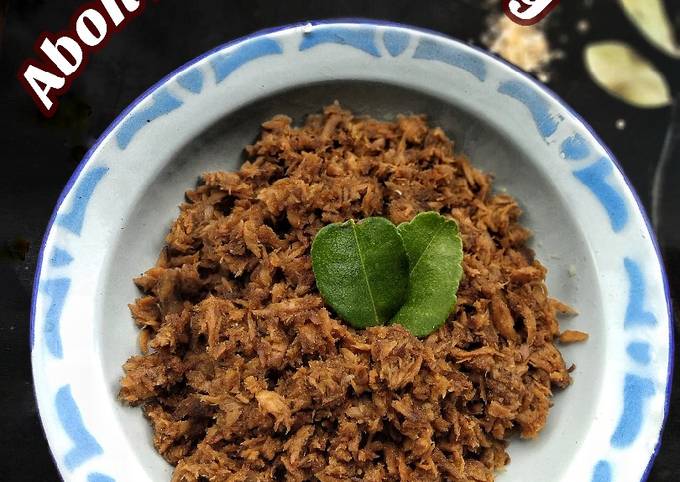 Resep Abon Ikan Cakalang Oleh Farhah Cookpad