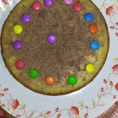 A picture of Plain sponge cake.