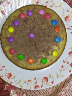A picture of Plain sponge cake.