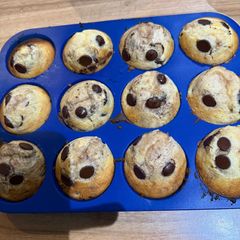 A picture of Chocolate Chip Muffins.