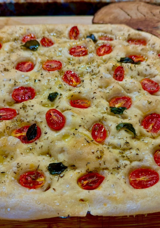 Una foto de Focaccia