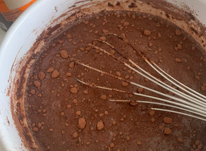 A picture of Chocolate Chia Pudding with Almond Milk.