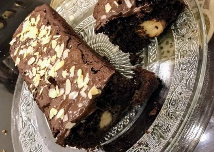 Comment Servir Cake chocolat amande poire 🍐🍫