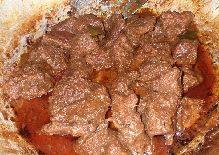 Cara Buat Rendang bumbu jadi murah