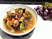 Gambar daging iga sapi asem