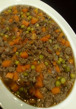 A picture of Minced meat stew.