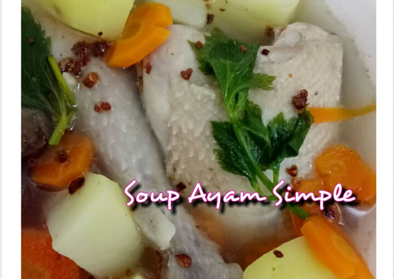 Soup Ayam Simple