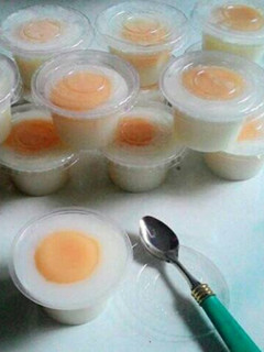 Foto resep Puding ceplok telor rasa buah