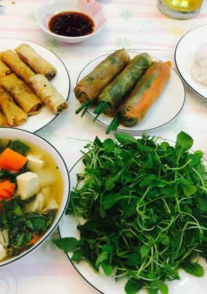 Hình của món Món chay cúng rằm tháng giêng.