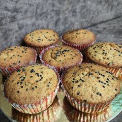 Makar Sankranti Special Til Gud Muffins A picture of Makar Sankranti Special Til Gud Muffins.