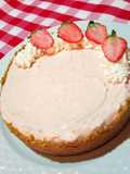 La mejor tarta de queso de fresa sin hornear
