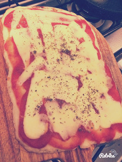Una foto de Pizza casera
