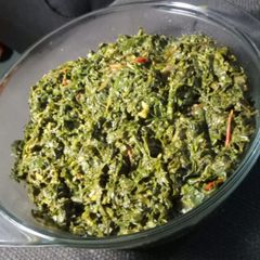 A picture of Sukuma Wiki and dodo.