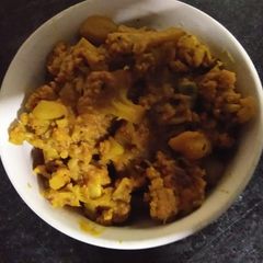 Aaloo gobi curry A picture of Aaloo gobi curry.