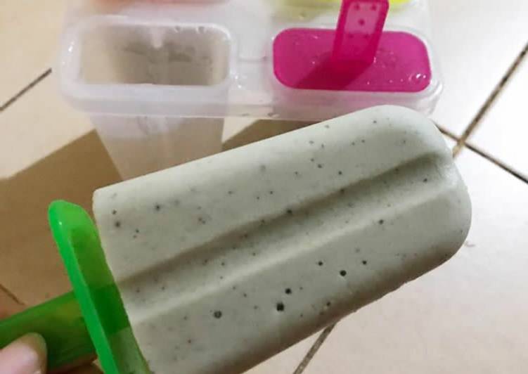 Cara Gampang Membuat Mint Chocolate Chip Ice Cream With SHAKE FORMULA 1 Herbalife, Enak