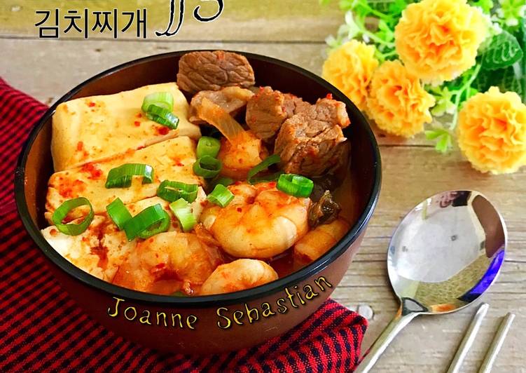 BIKIN NAGIH! Resep Kimchi-jjigae 김치찌개