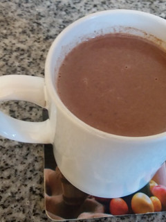 Una foto de Chocolate en taza