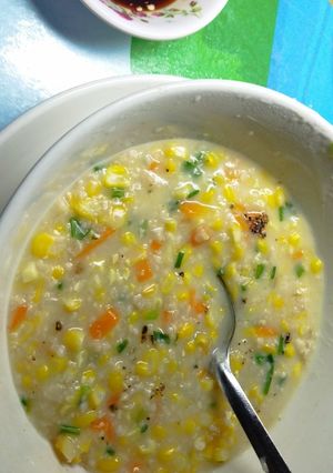 Hình của món Cháo yến mạch.