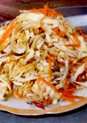 Hình của món Dưa bắp cải cà rốt.