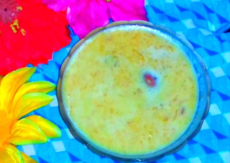 Papaya kheer from the kitchen of my grandmother