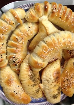 صورة لوصفة فطائر مشكلة