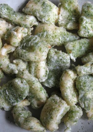 A picture of Squid ‘Isobe-age’ Tempura.