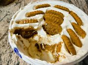 A picture of strained yogurt