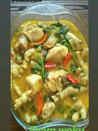 Resep Daging ayam Ceker Kemangi (woku), Menggugah Selera
