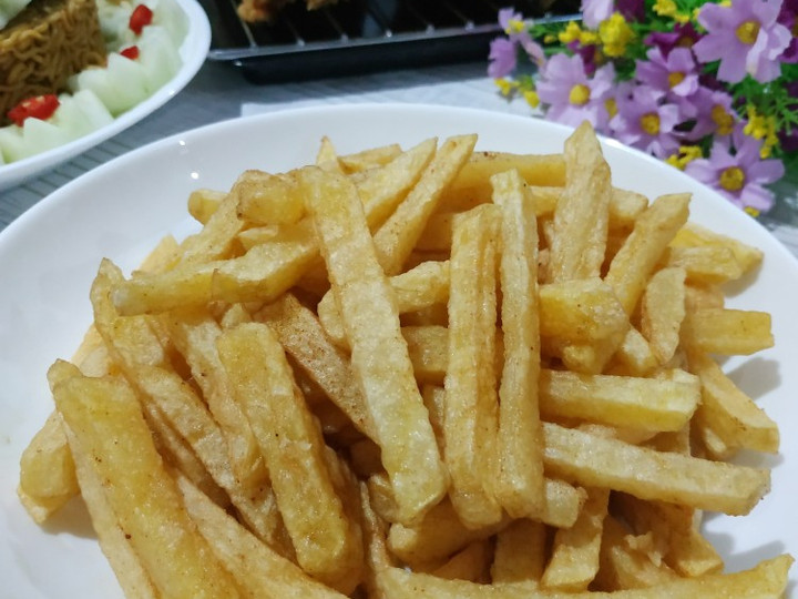 Standar Resep gampang buat Kentang Goreng Crispy  sesuai selera