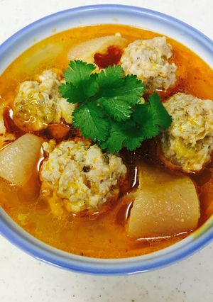 Hình của món Xíu mại,món ngon của Đà Lạt.
