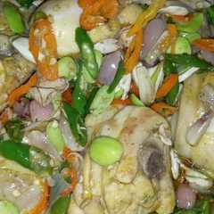 รูปของ Ayam Pete tumis geledek ala Rose